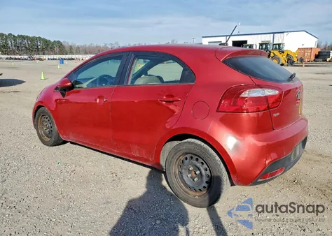 2013 Kia Rio Lx from USA, damaged, VIN KNADM5A30D6300410